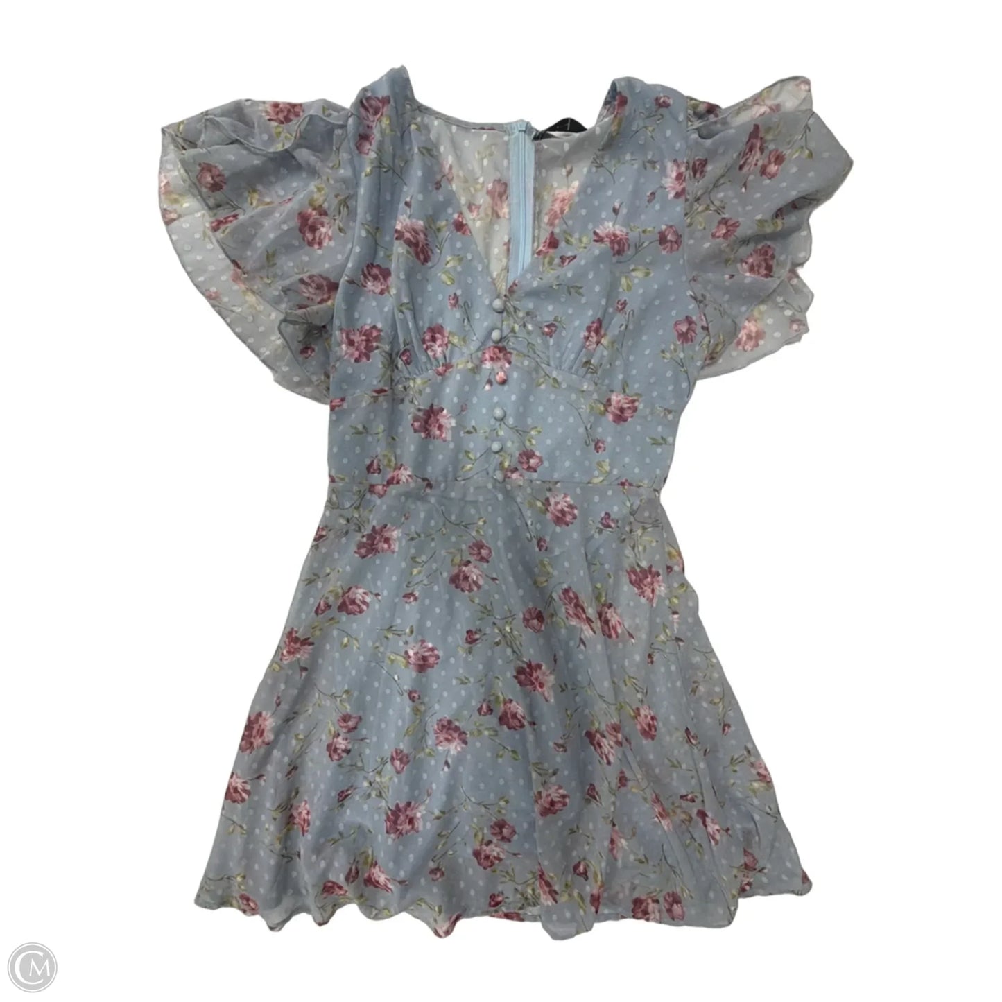 Dress Casual Short By Shein In Blue, Size: M