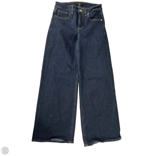 Jeans Wide Leg By Quince In Blue Denim, Size: 2