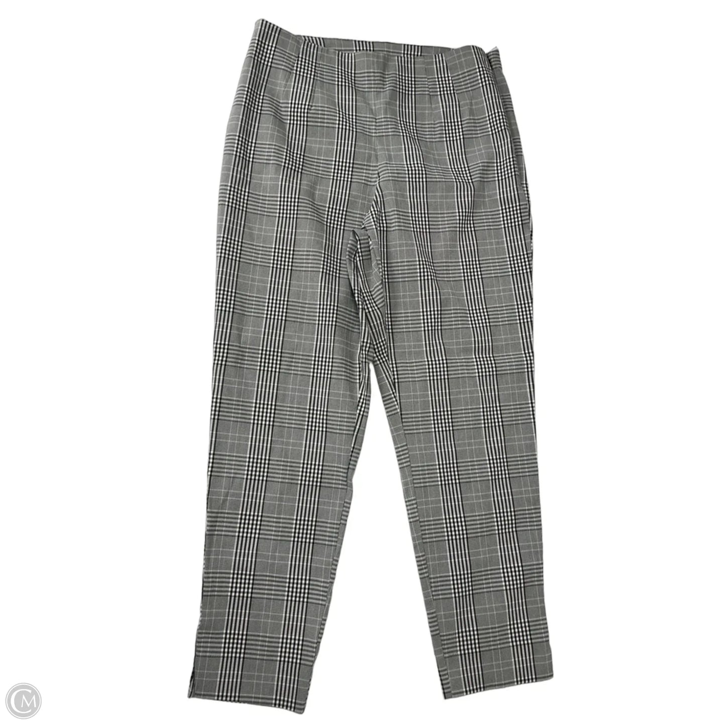 Pants Cropped By Time And Tru In Checkered Pattern, Size: 14