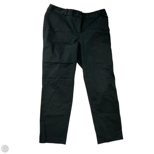 Pants Cropped By 89th And Madison In Black, Size: 10