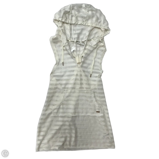 Swimwear Cover-up By Calvin Klein In Cream, Size: S