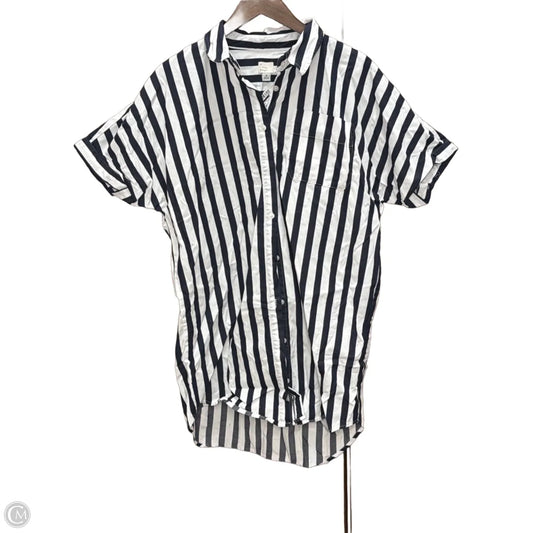 Dress Casual Midi By A New Day In Striped Pattern, Size: M