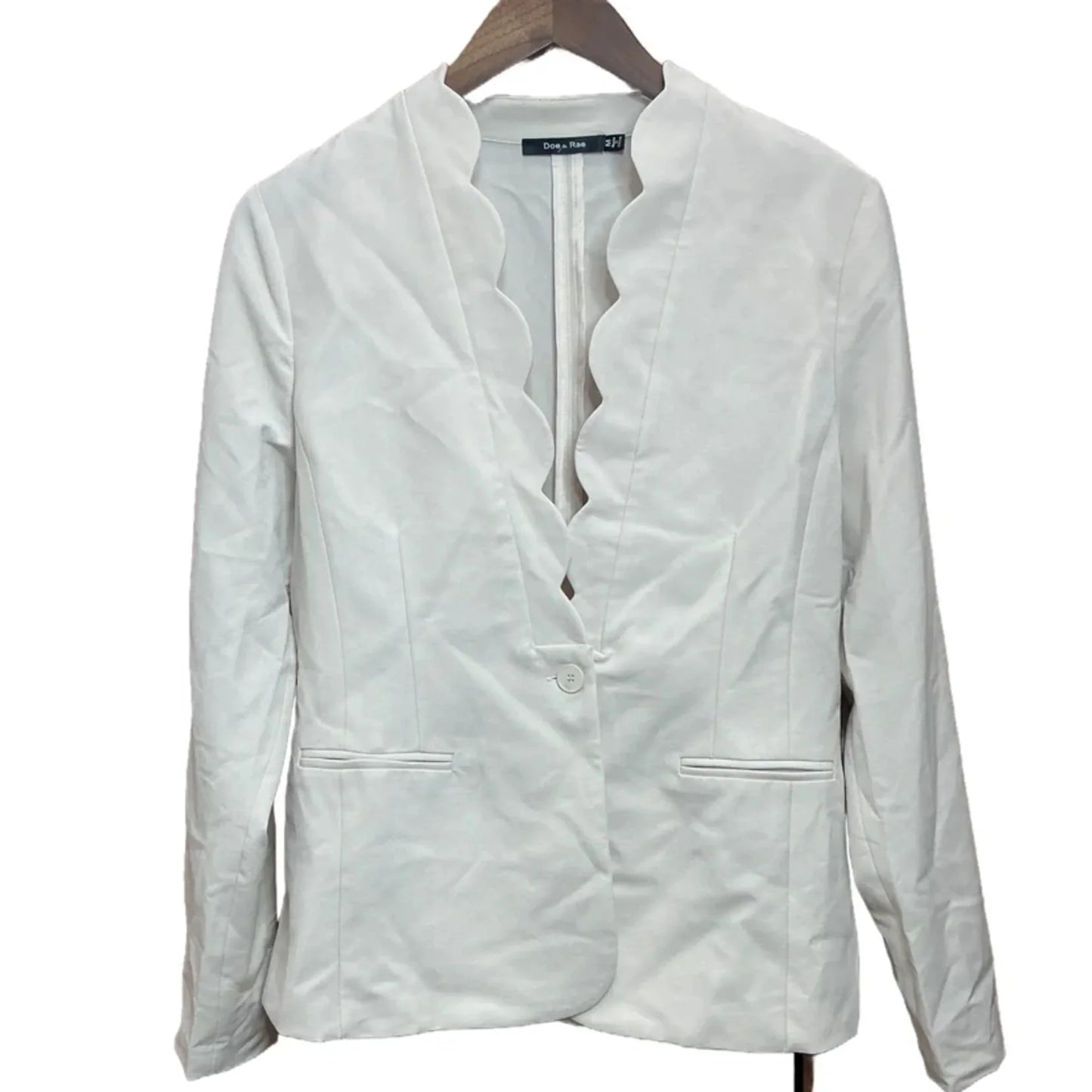 Blazer By Doe & Rae In Tan, Size: M