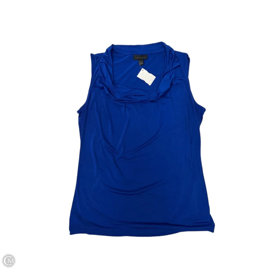 Top Sleeveless By Worthington In Blue, Size: L