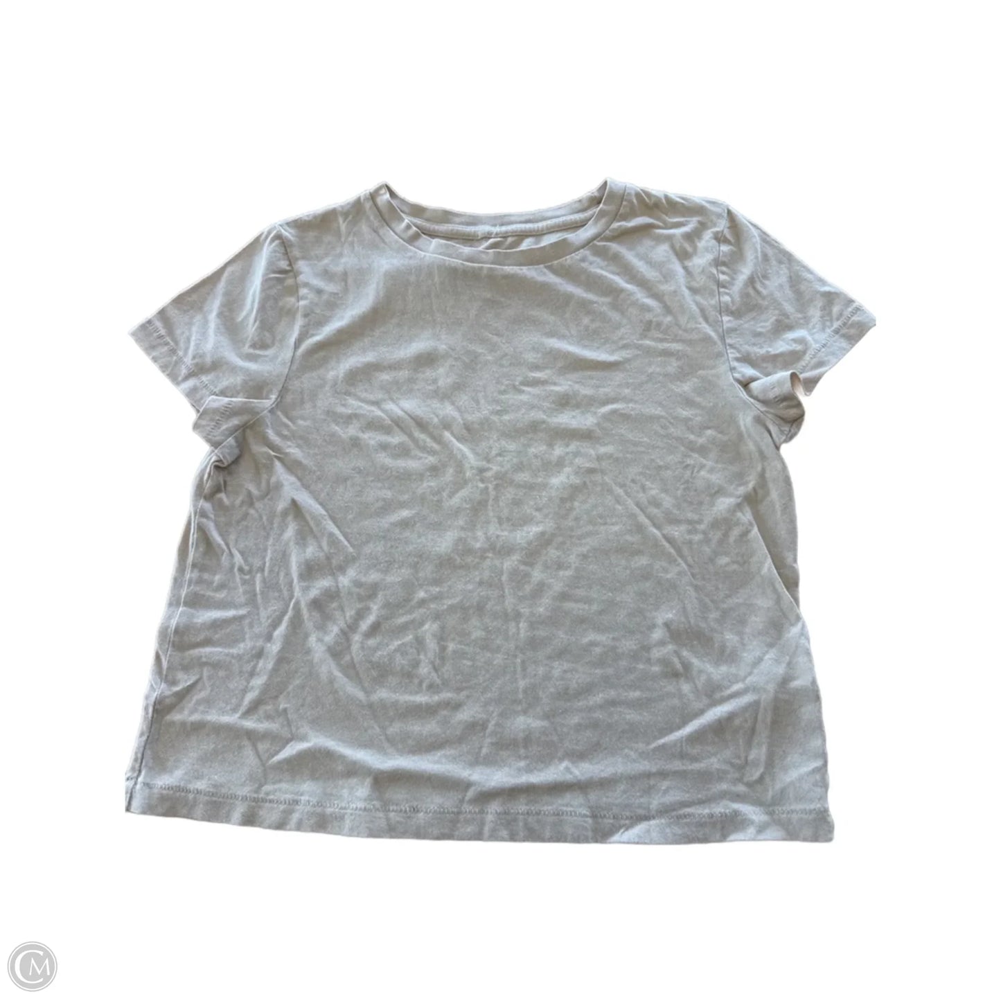 Top Short Sleeve Basic By Universal Thread In Tan, Size: Xs