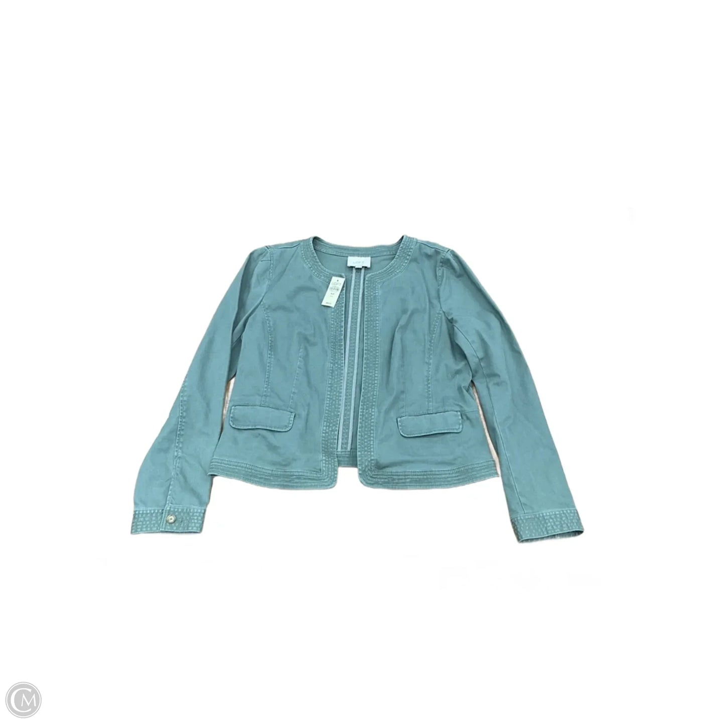Jacket Utility By Loft In Green, Size: Xlp