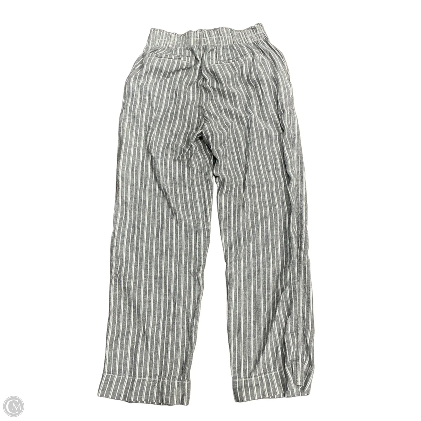 Pants Wide Leg By Briggs In Striped Pattern, Size: 4