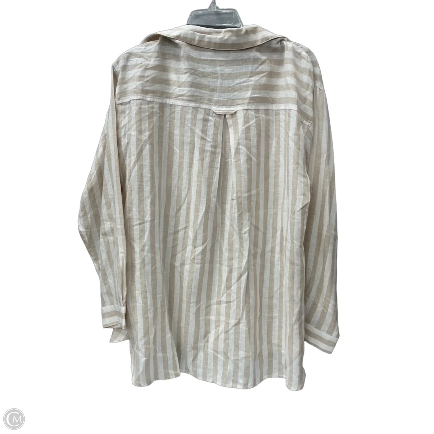 Top Long Sleeve By Old Navy In Striped Pattern, Size: L