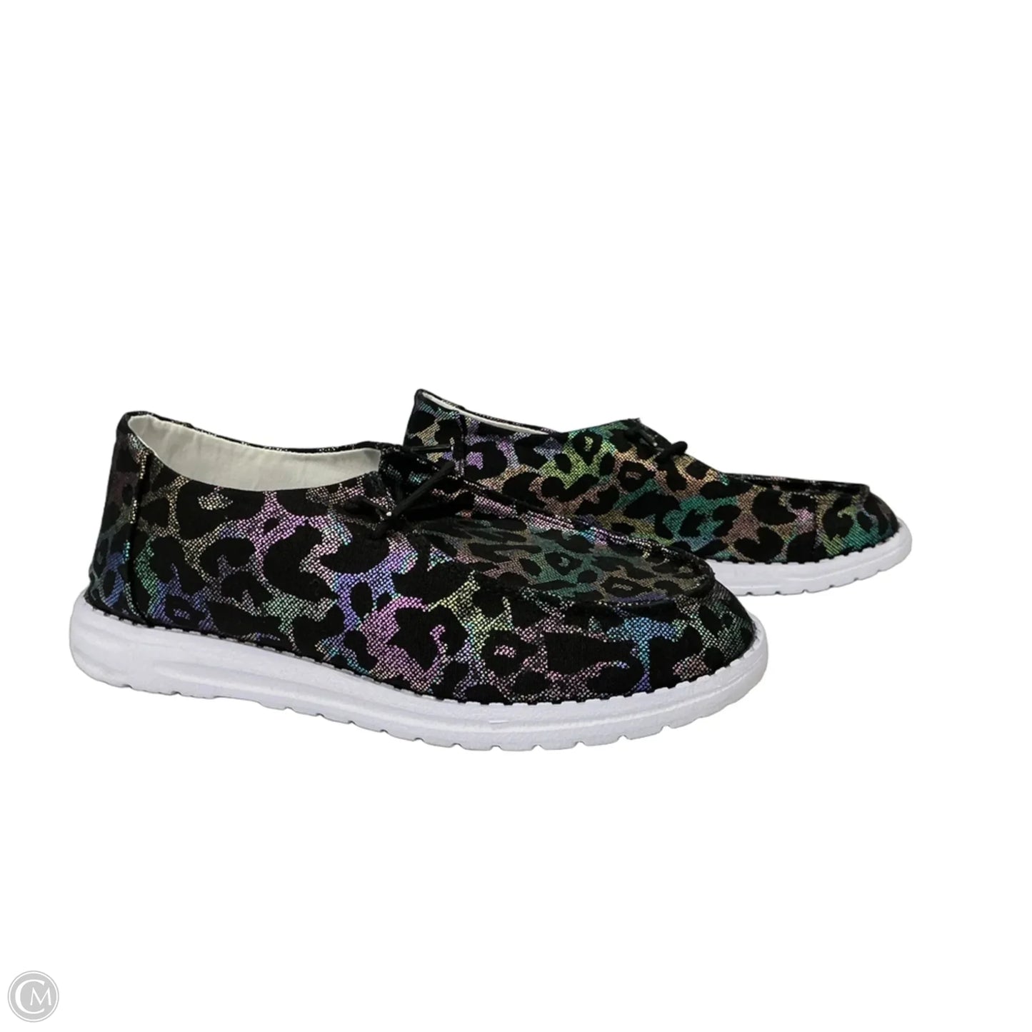Shoes Sneakers By Clothes Mentor In Rainbow Print, Size: 8