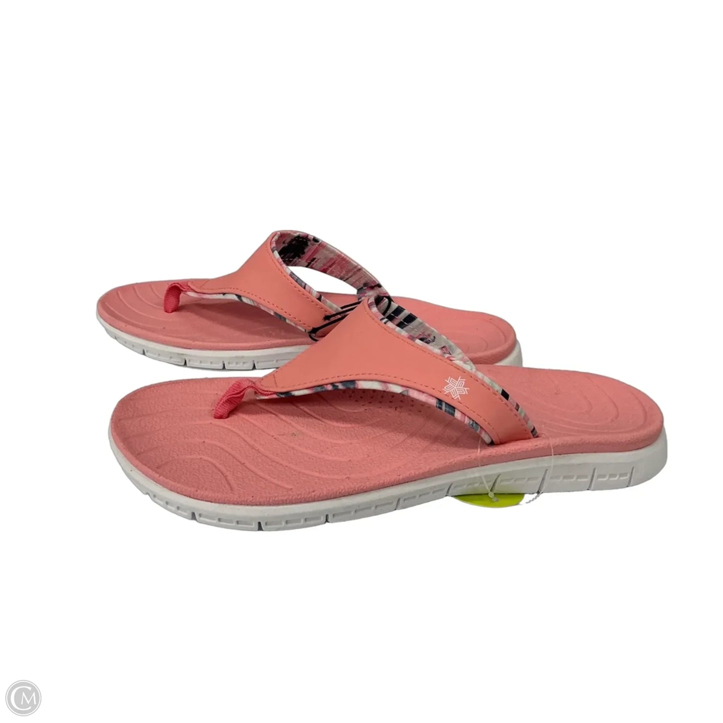 Sandals Flip Flops By Tek Gear In Pink, Size: 7
