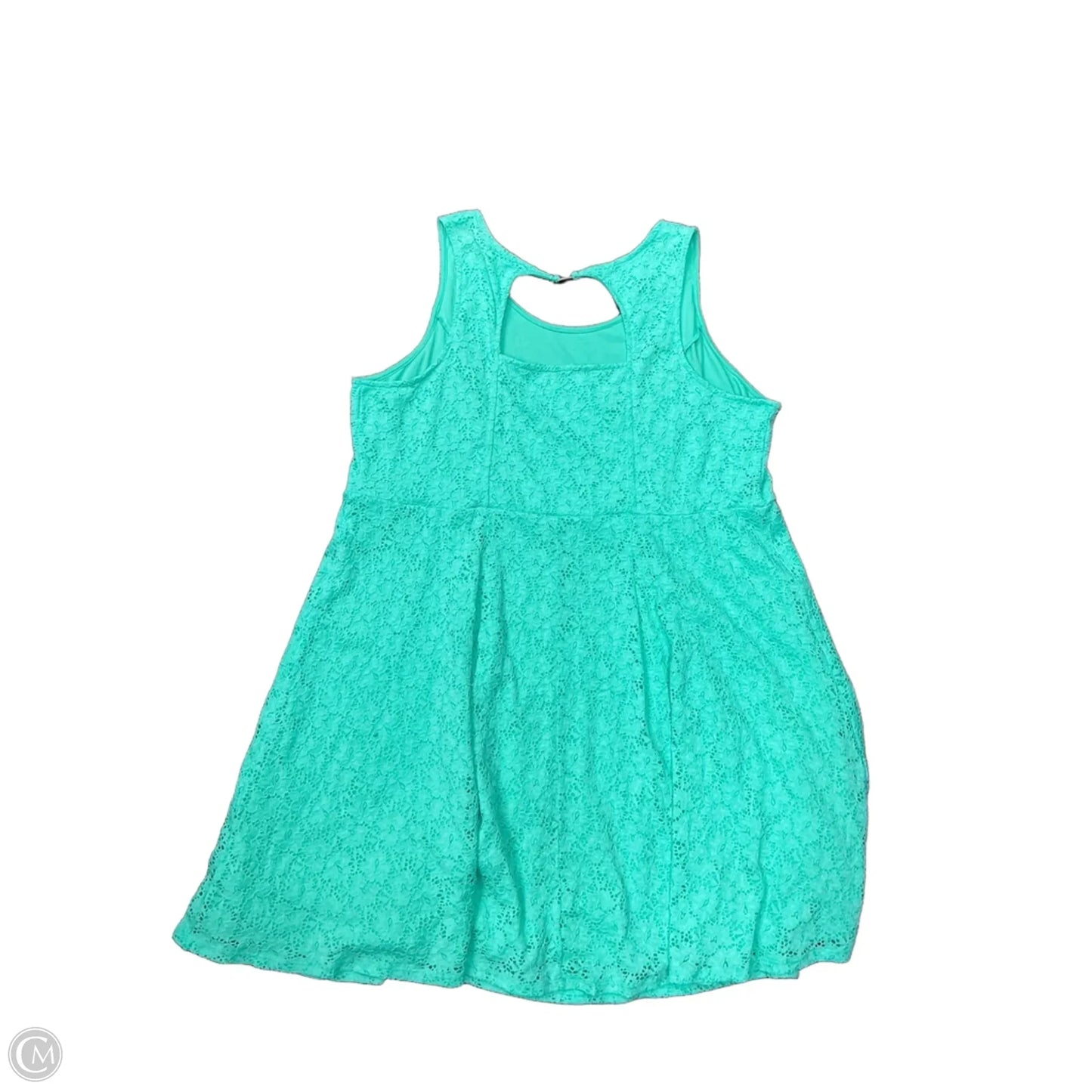 Dress Casual Midi By Lane Bryant In Green, Size: 3
