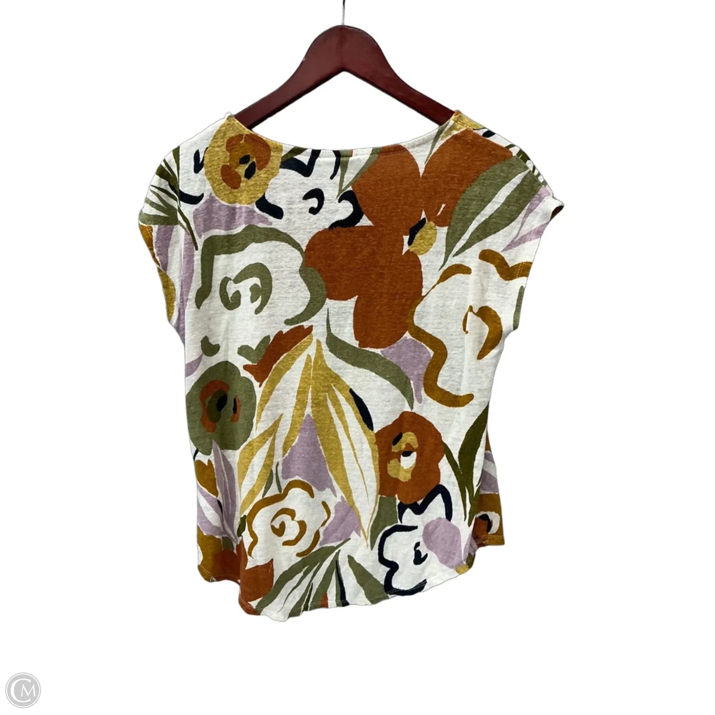 Top Short Sleeve By Rachel Zoe In Brown, Size: M