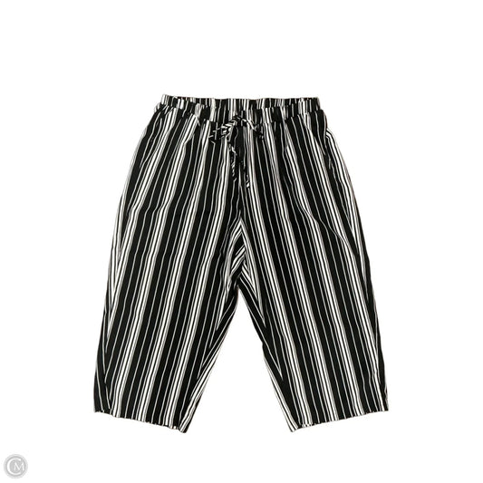 Pants Wide Leg By Clothes Mentor In Striped Pattern, Size: 1x