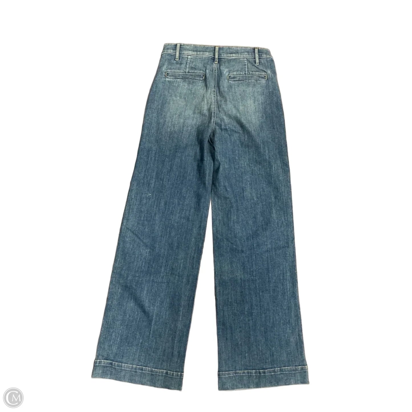 Jeans Flared By Clothes Mentor In Blue Denim, Size: 4