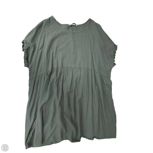 Dress Casual Midi By Sonoma In Green, Size: 2x