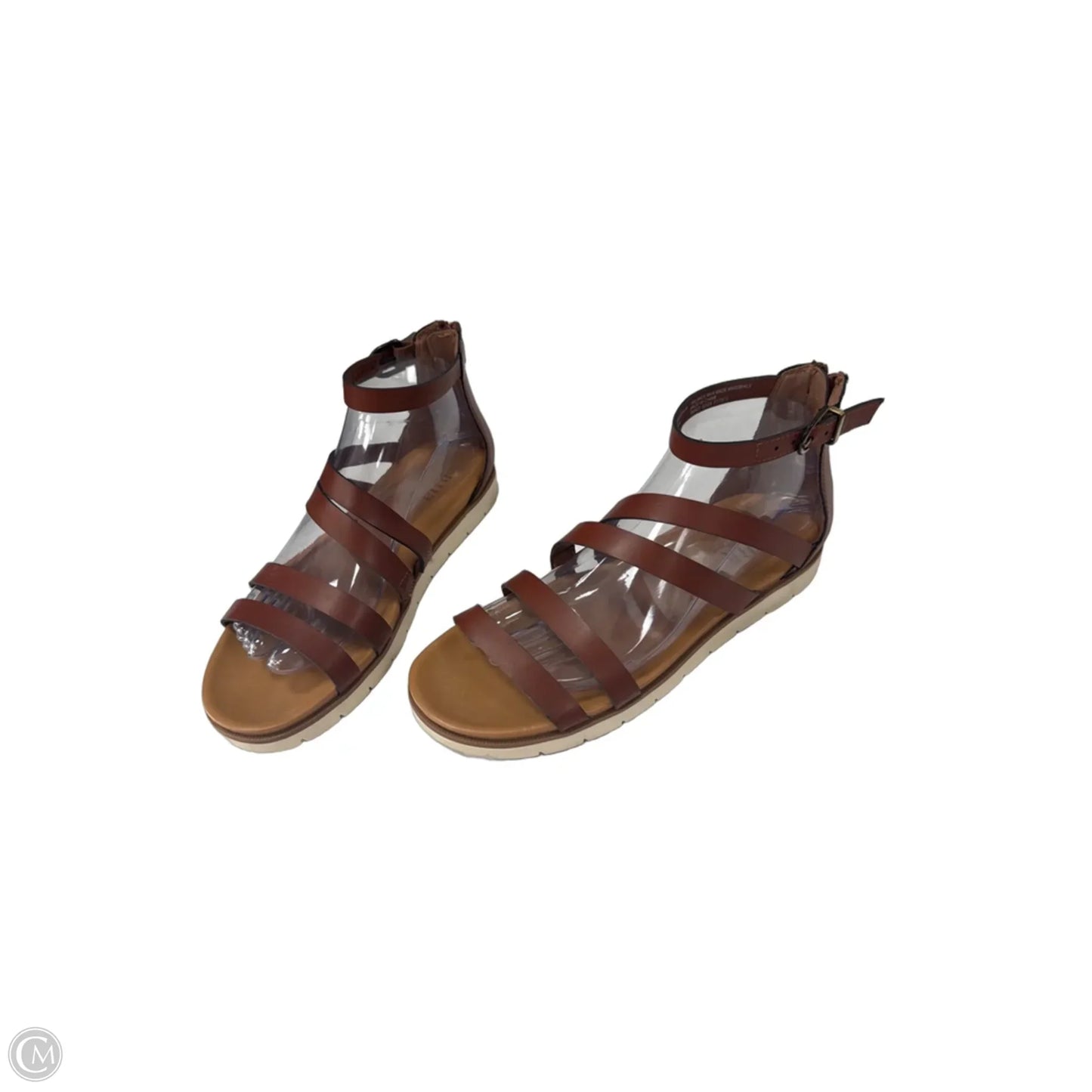 Sandals Flats By Ana In Brown, Size: 8