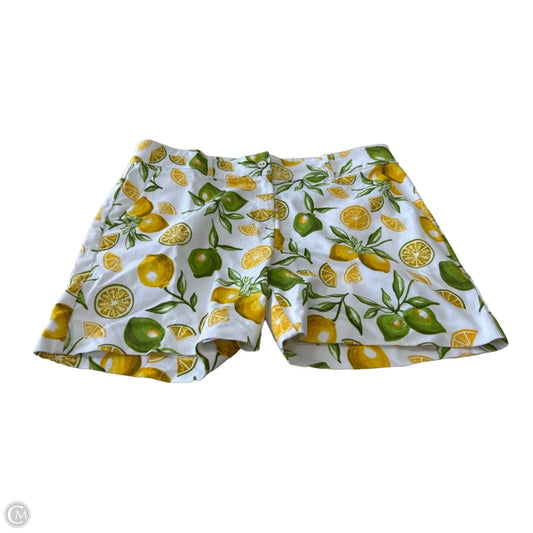 Shorts By Isaac Mizrahi Live Qvc In Yellow, Size: 14