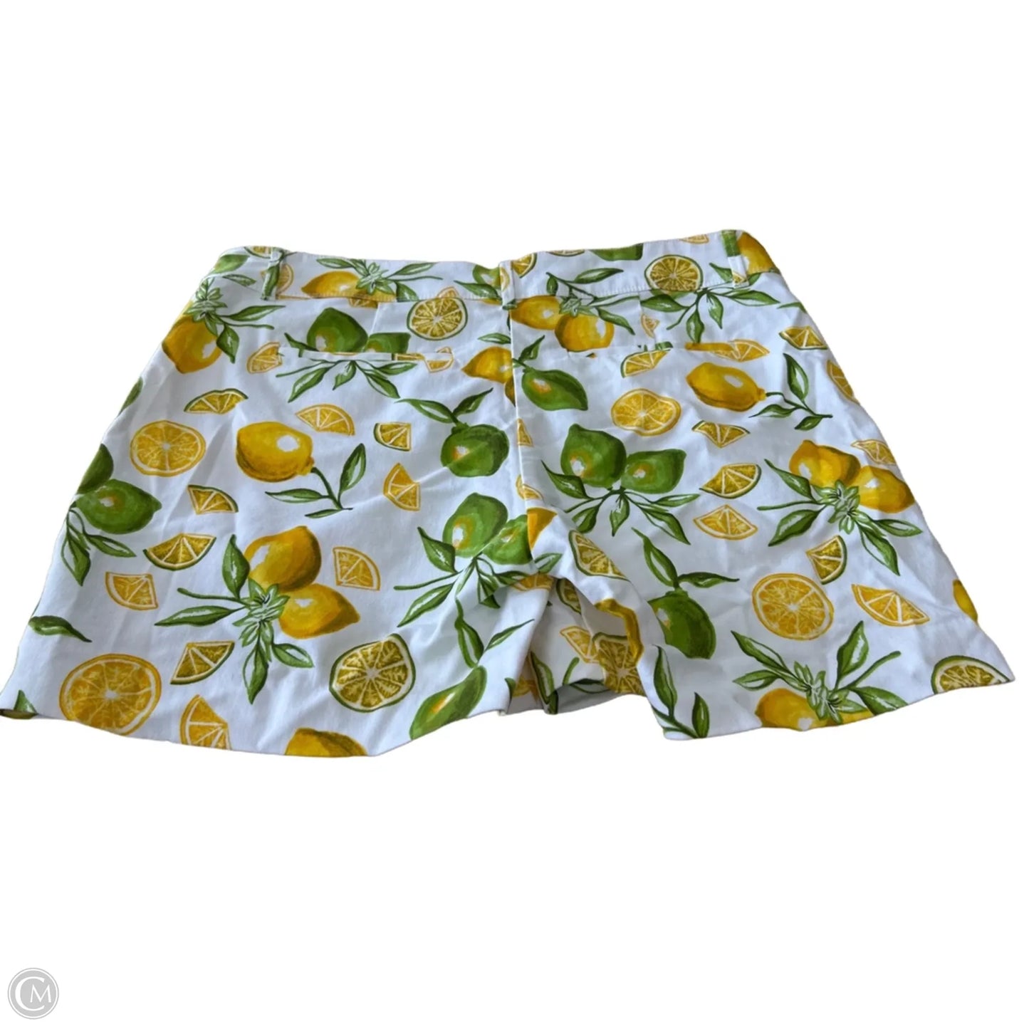 Shorts By Isaac Mizrahi Live Qvc In Yellow, Size: 14