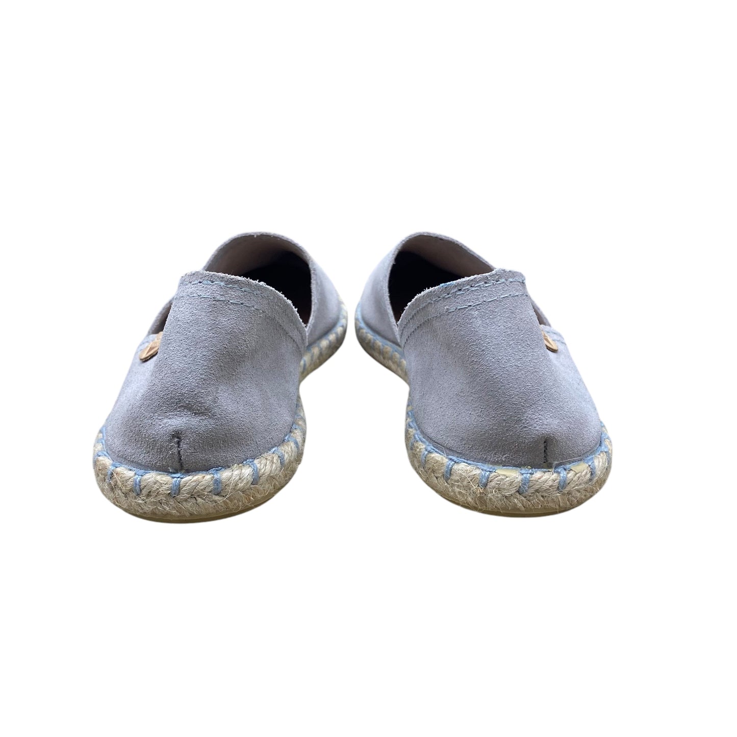 Shoes Flats By Verbenas In Grey, Size:7.5