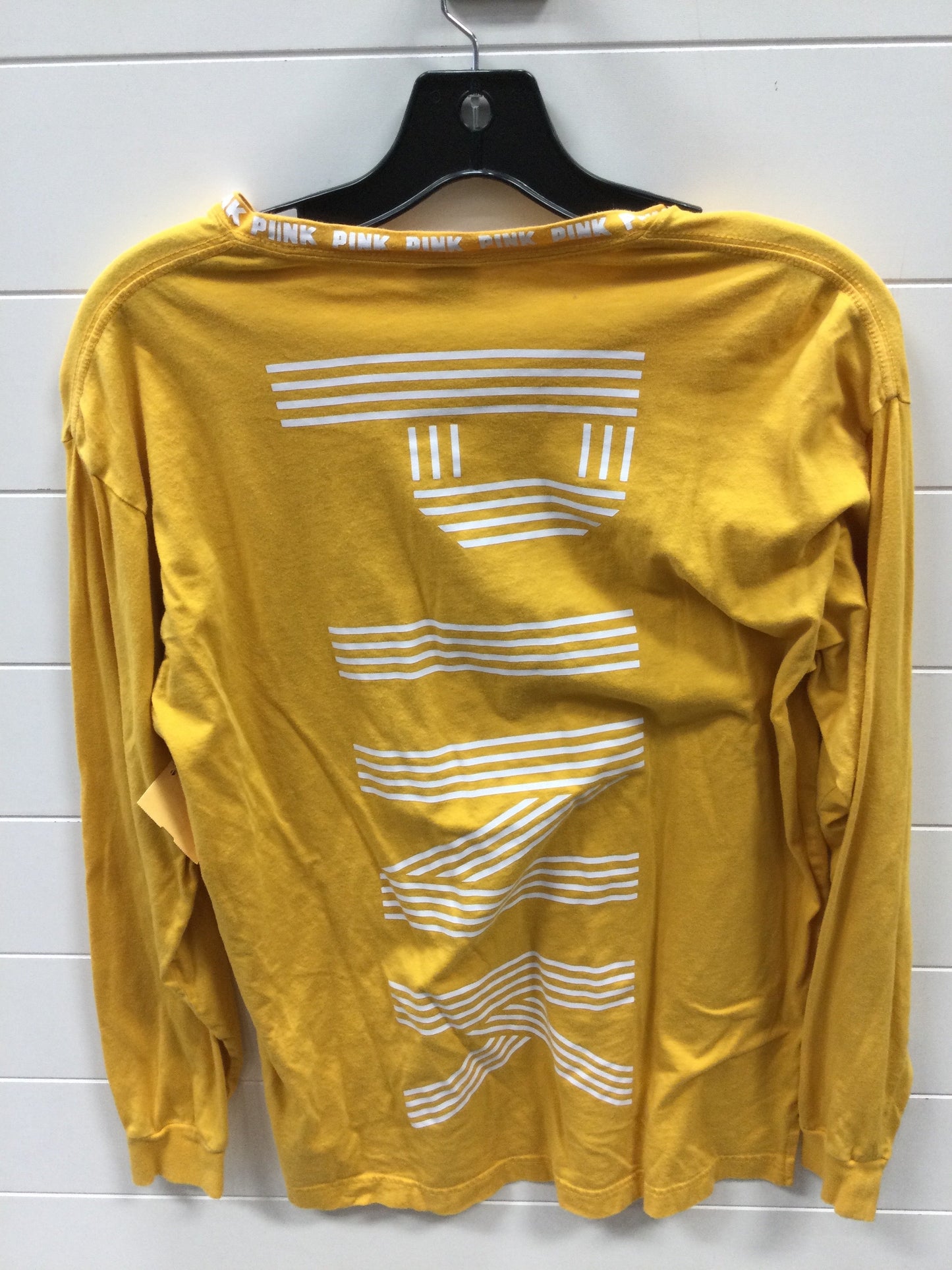 Top Ls By Pink In Yellow, Size:S