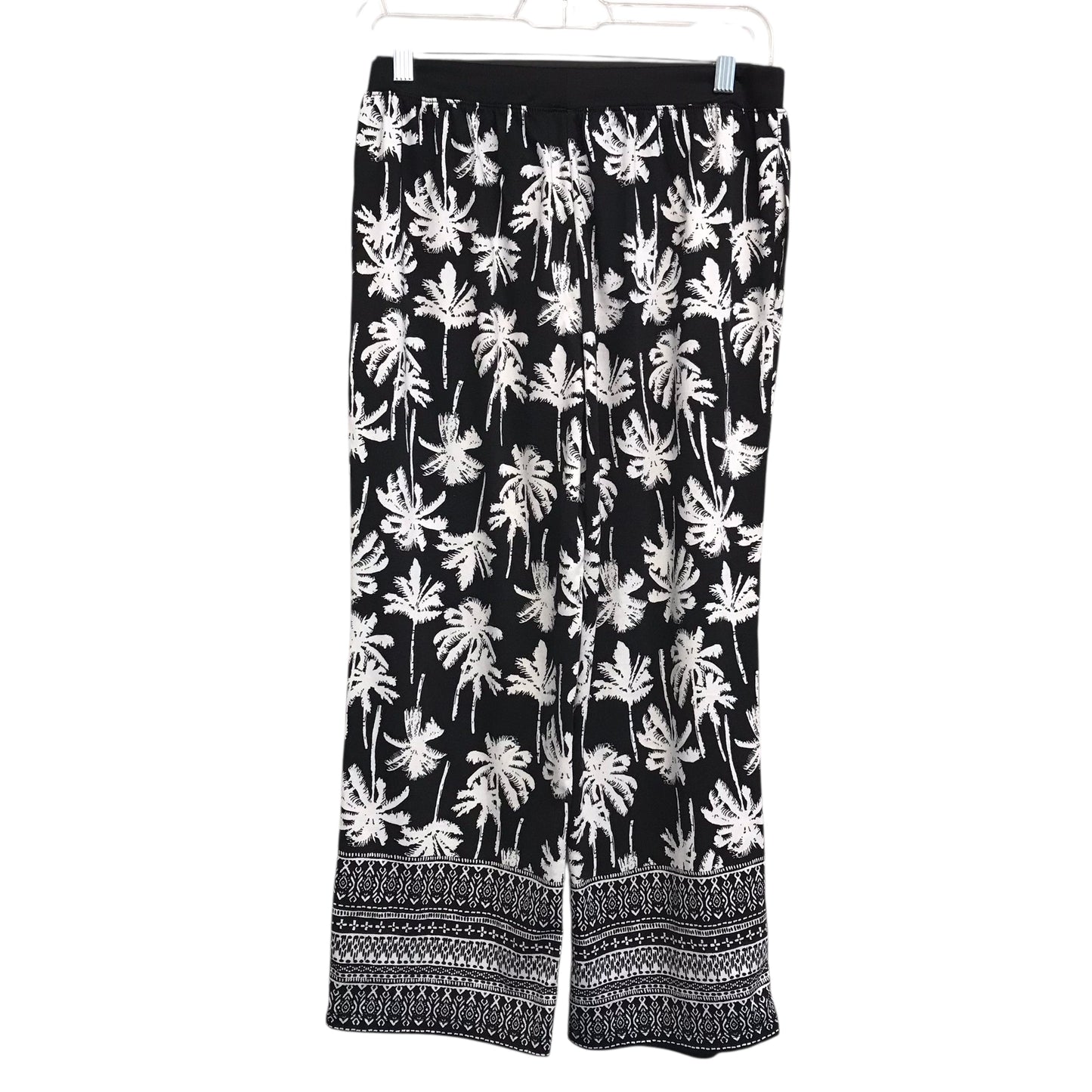 Pants Lounge By Cuddl Duds In Black & White, Size:4