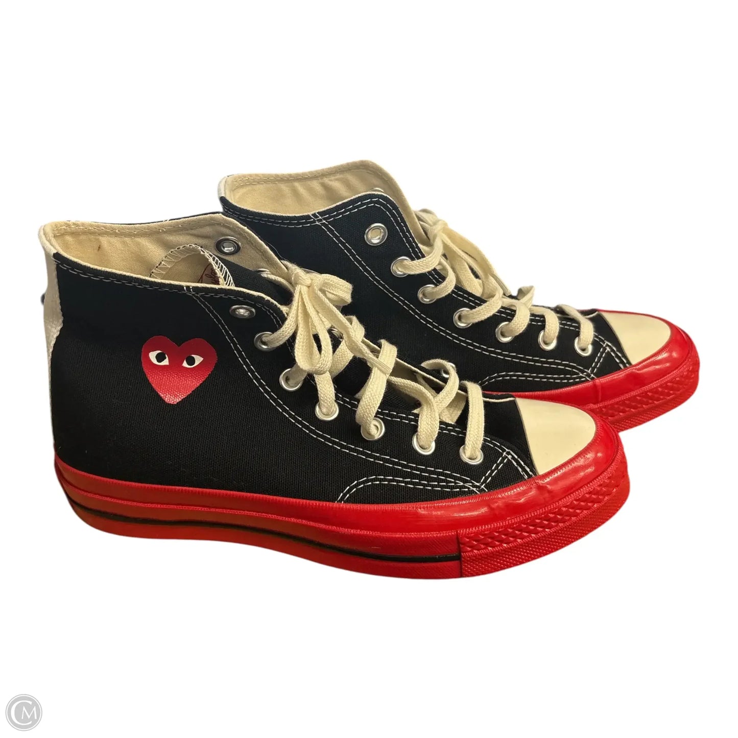 Shoes Sneakers By Converse In Black Red, Size: 8