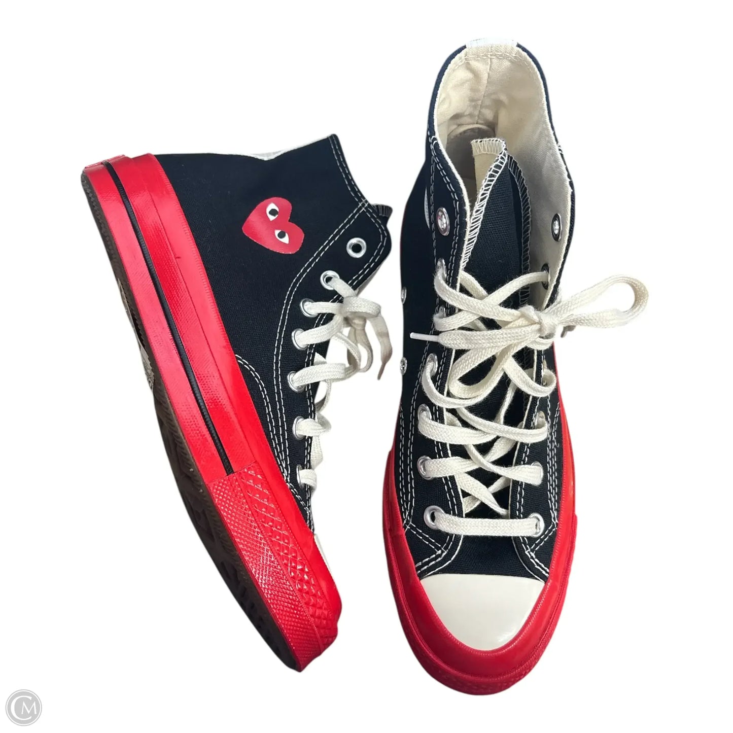 Shoes Sneakers By Converse In Black Red, Size: 8