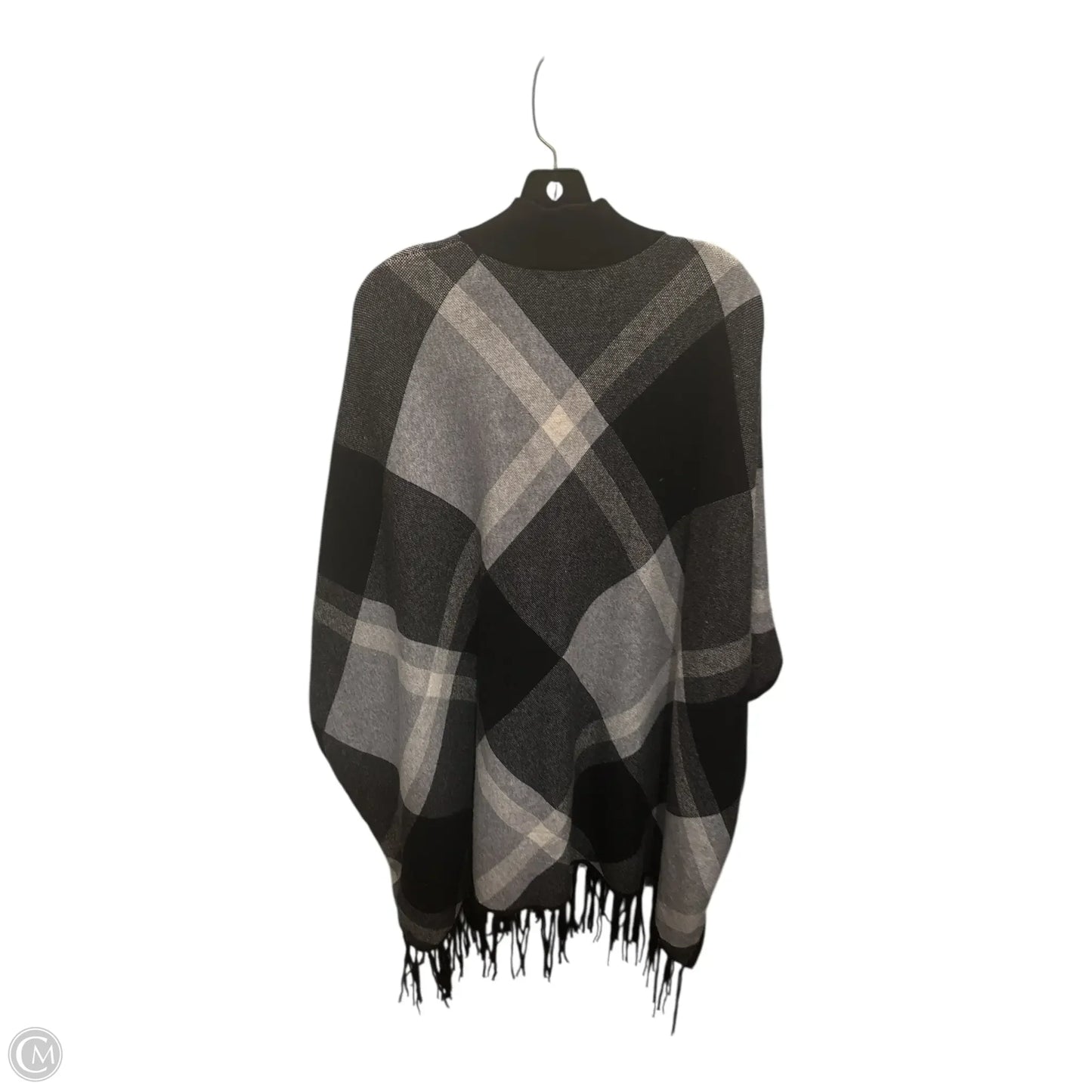 Poncho By Rachel Zoe In Black, Size: 2x
