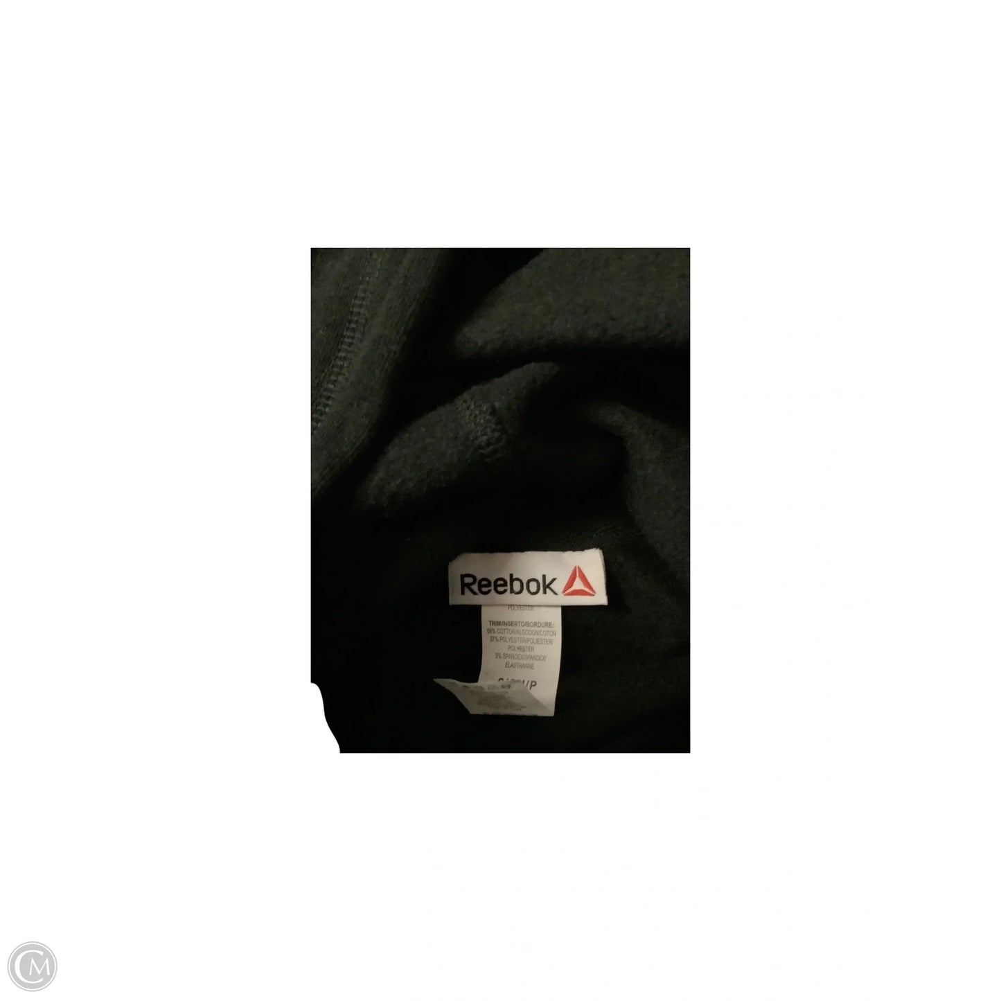 Sweatshirt Hoodie By Reebok In Black, Size: S
