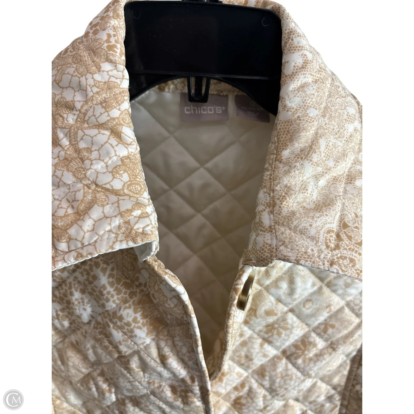Jacket Other By Chicos In Tan, Size: S