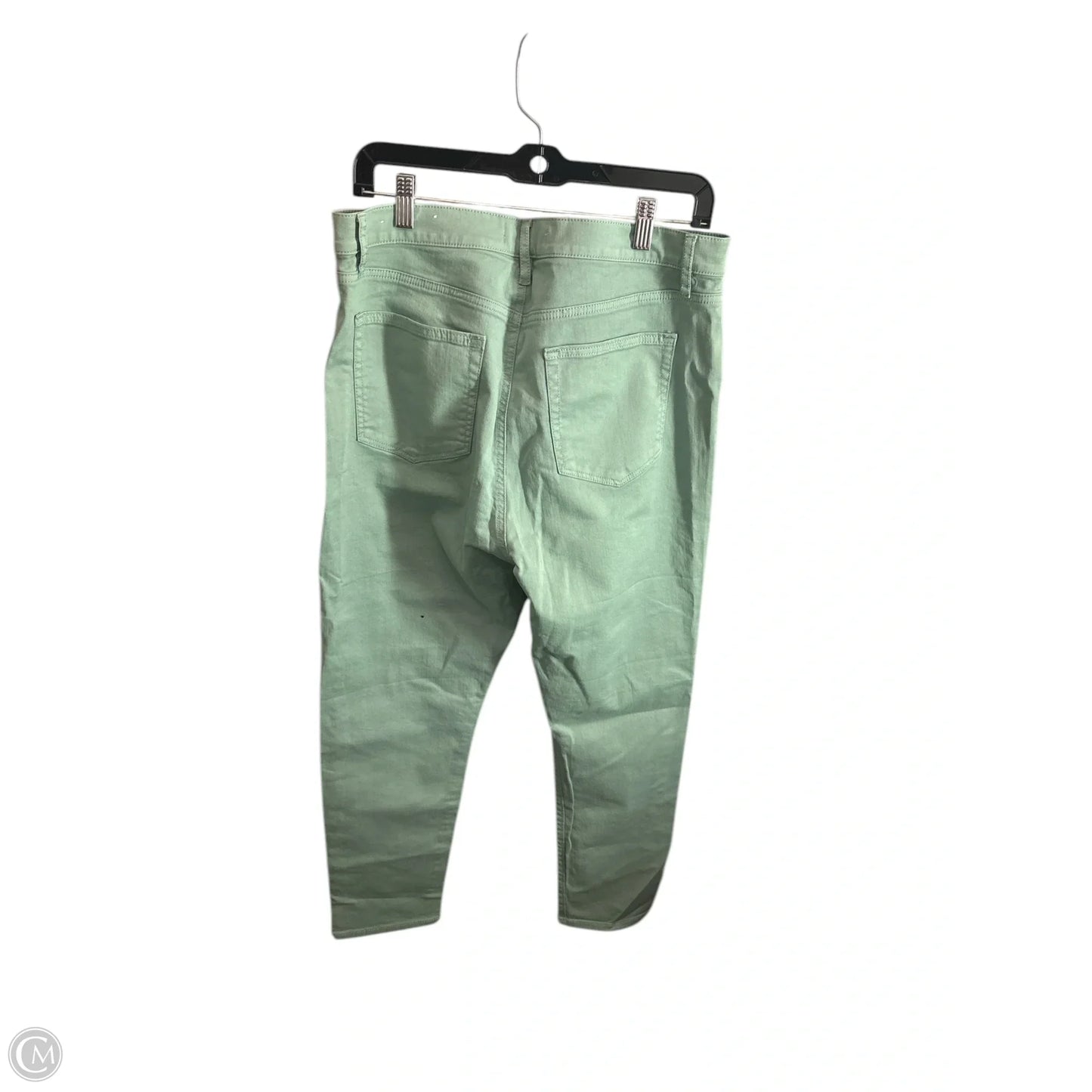 Jeans Skinny By Loft In Green, Size: 12