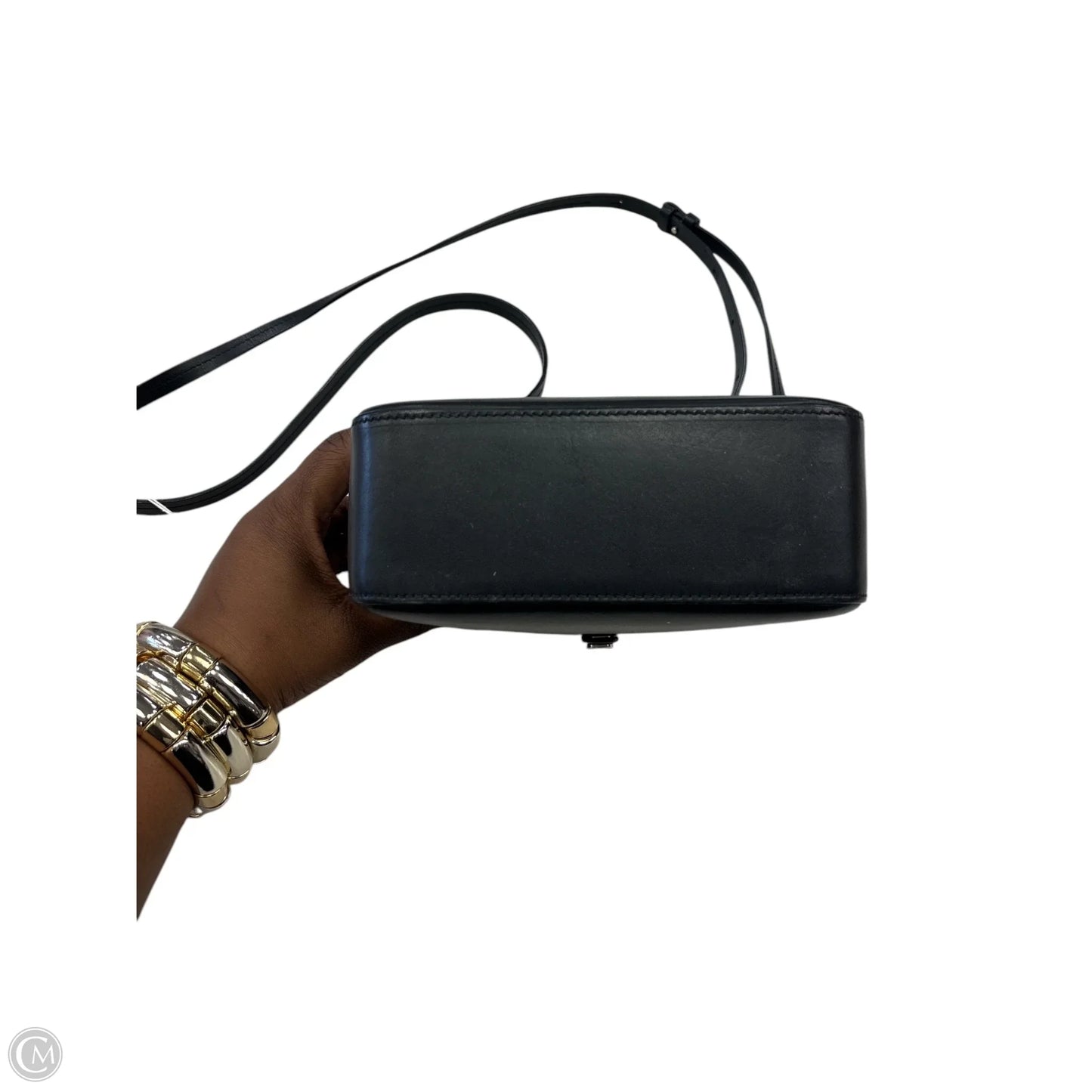 Handbag Leather By Clothes Mentor, Size: Small