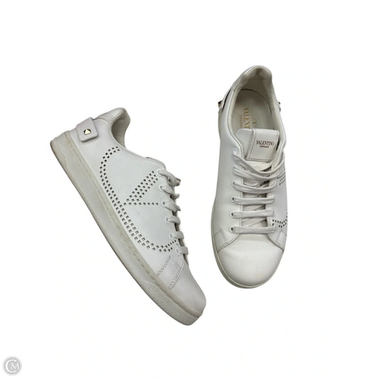 Shoes Luxury Designer By Valentino-garavani In White