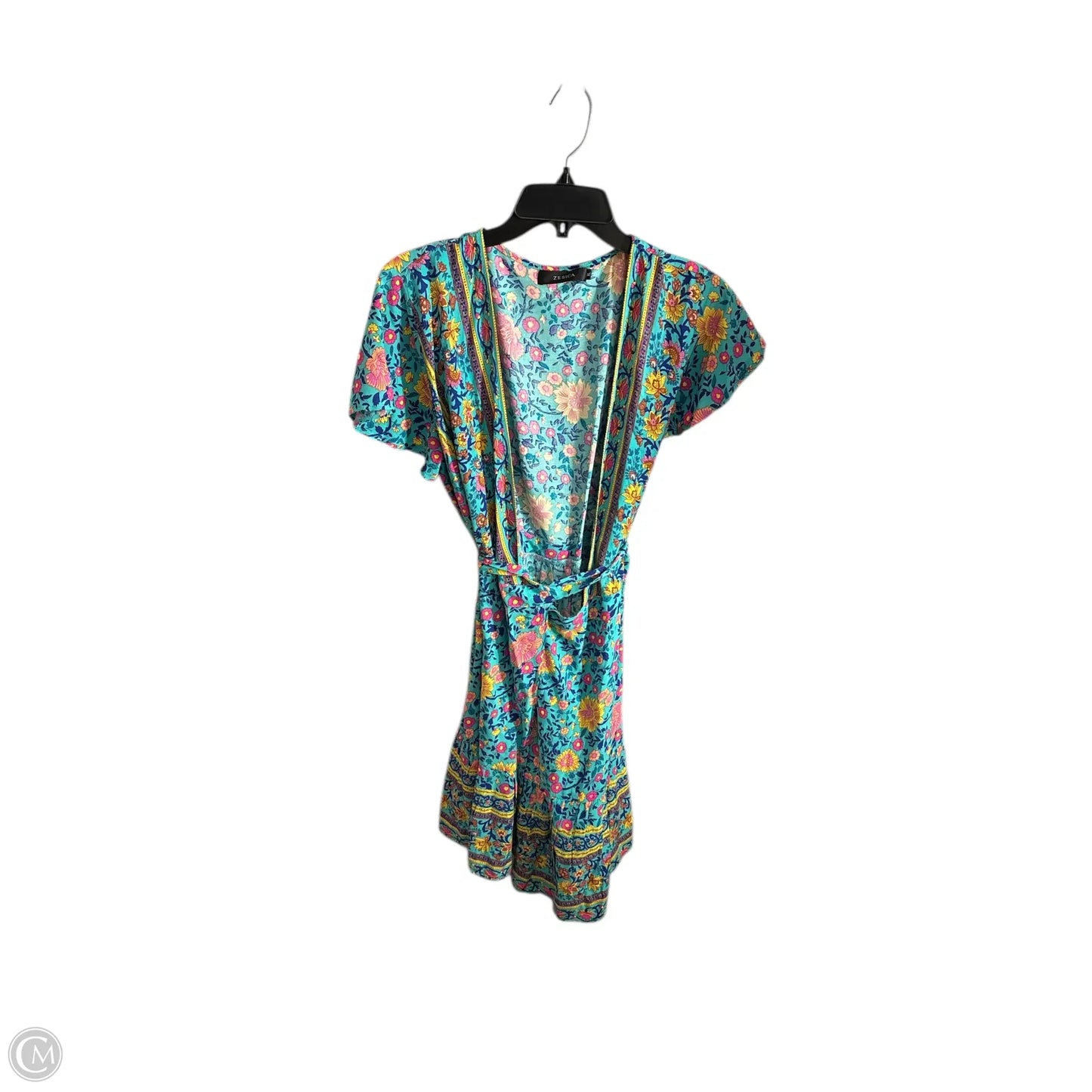 Dress Casual Midi By Clothes Mentor In Multi-colored, Size: Xl