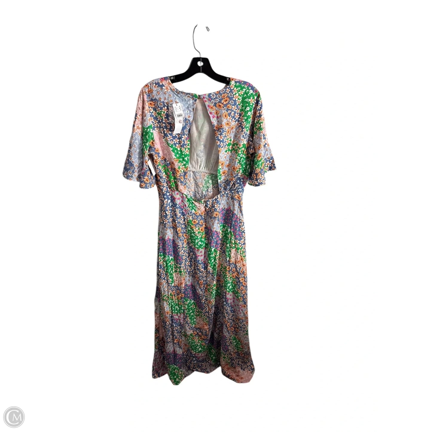 Dress Casual Maxi By Top Shop In Floral Print, Size: 8