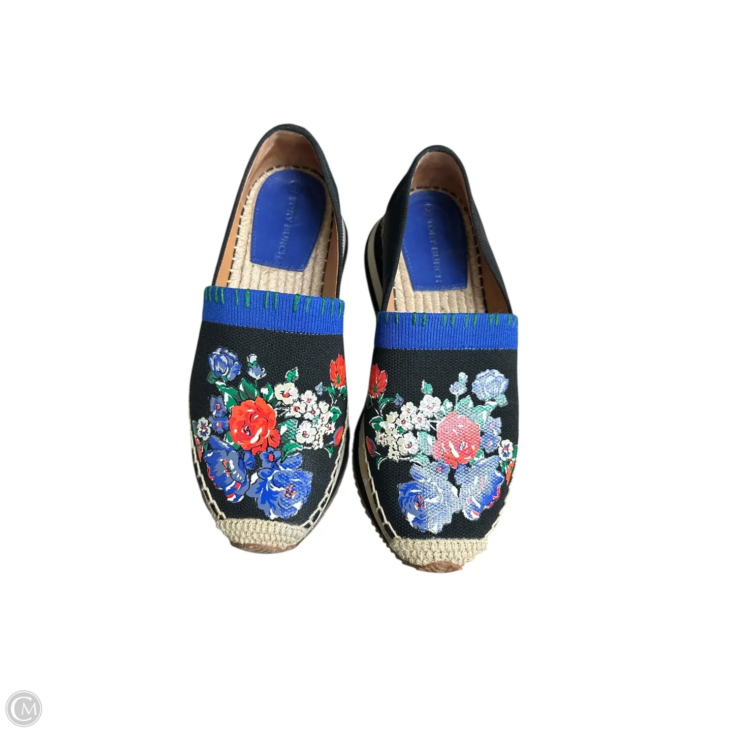 Shoes Designer By Tory Burch In Floral Print, Size: 7