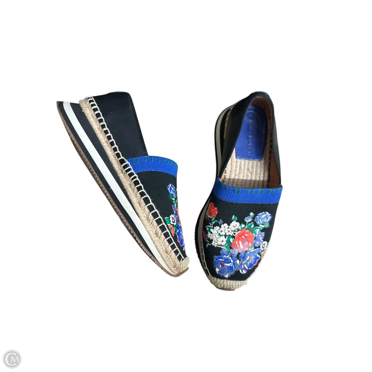 Shoes Designer By Tory Burch In Floral Print, Size: 7