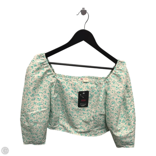 Top Short Sleeve Basic By Levis In Green, Size: M