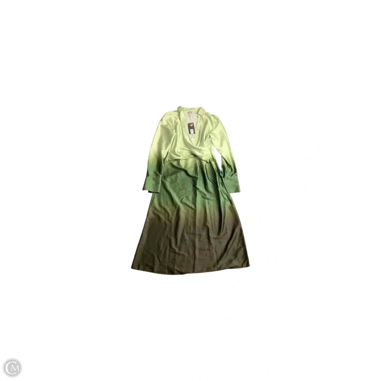 Dress Casual Midi By Worthington In Green, Size: S