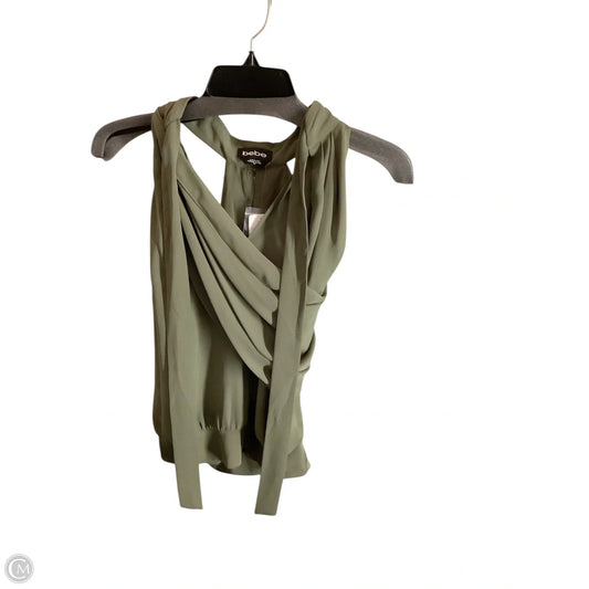Top Sleeveless Basic By Bebe In Green, Size: S