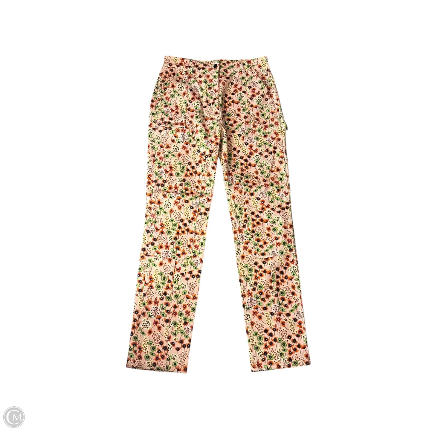 Jeans Skinny By Clothes Mentor In Green & Orange, Size: 12