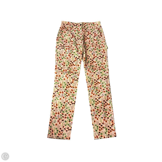 Jeans Skinny By Clothes Mentor In Green & Orange, Size: 12