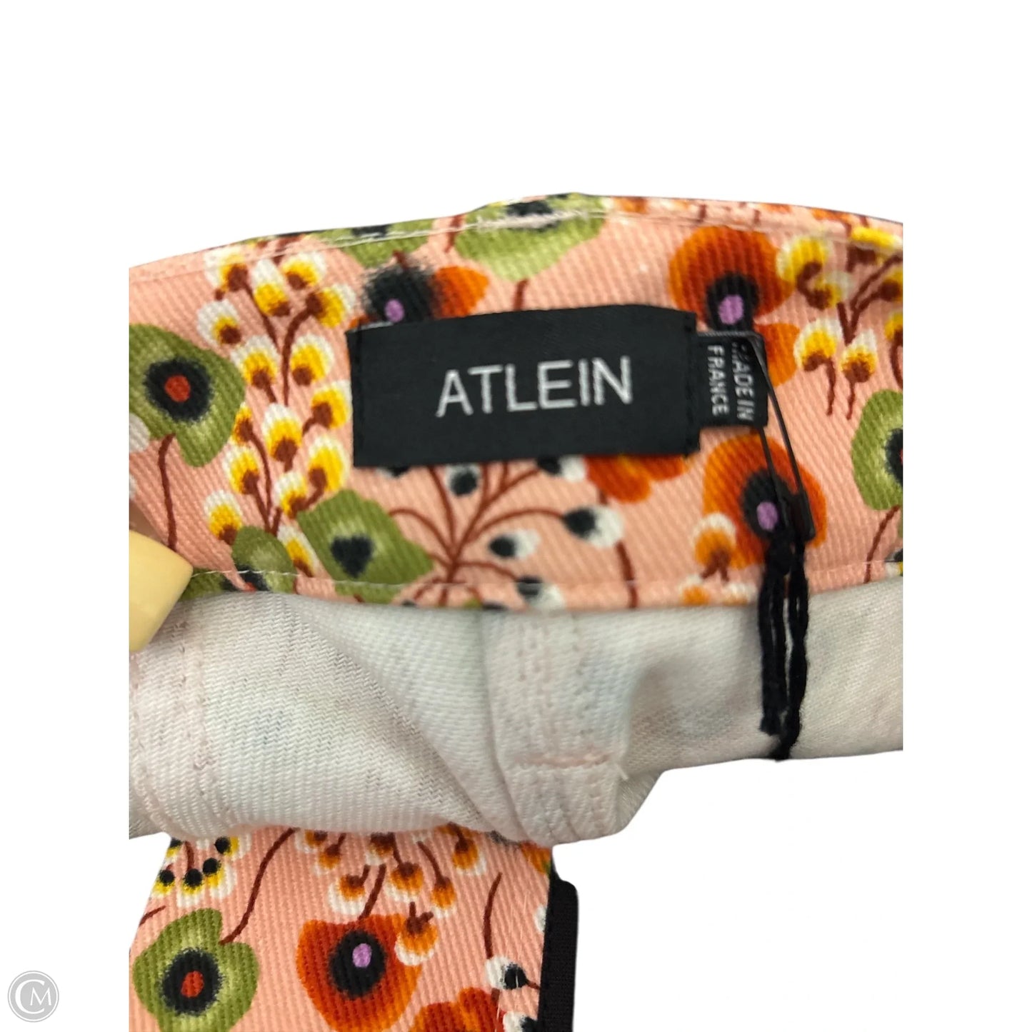 Jeans Skinny By Clothes Mentor In Green & Orange, Size: 12