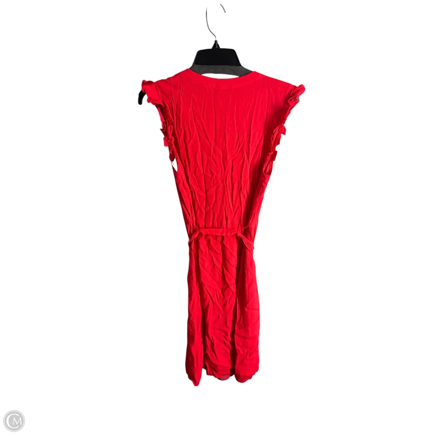 Dress Casual Midi By Ann Taylor In Red, Size: 8