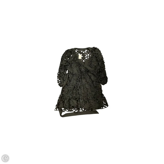 Dress Casual Midi By Eloquii In Black, Size: 3x