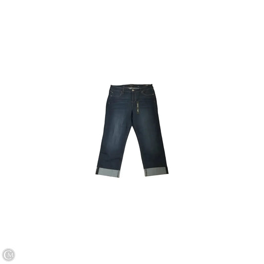 Jeans Wide Leg By Liverpool In Blue, Size: 14
