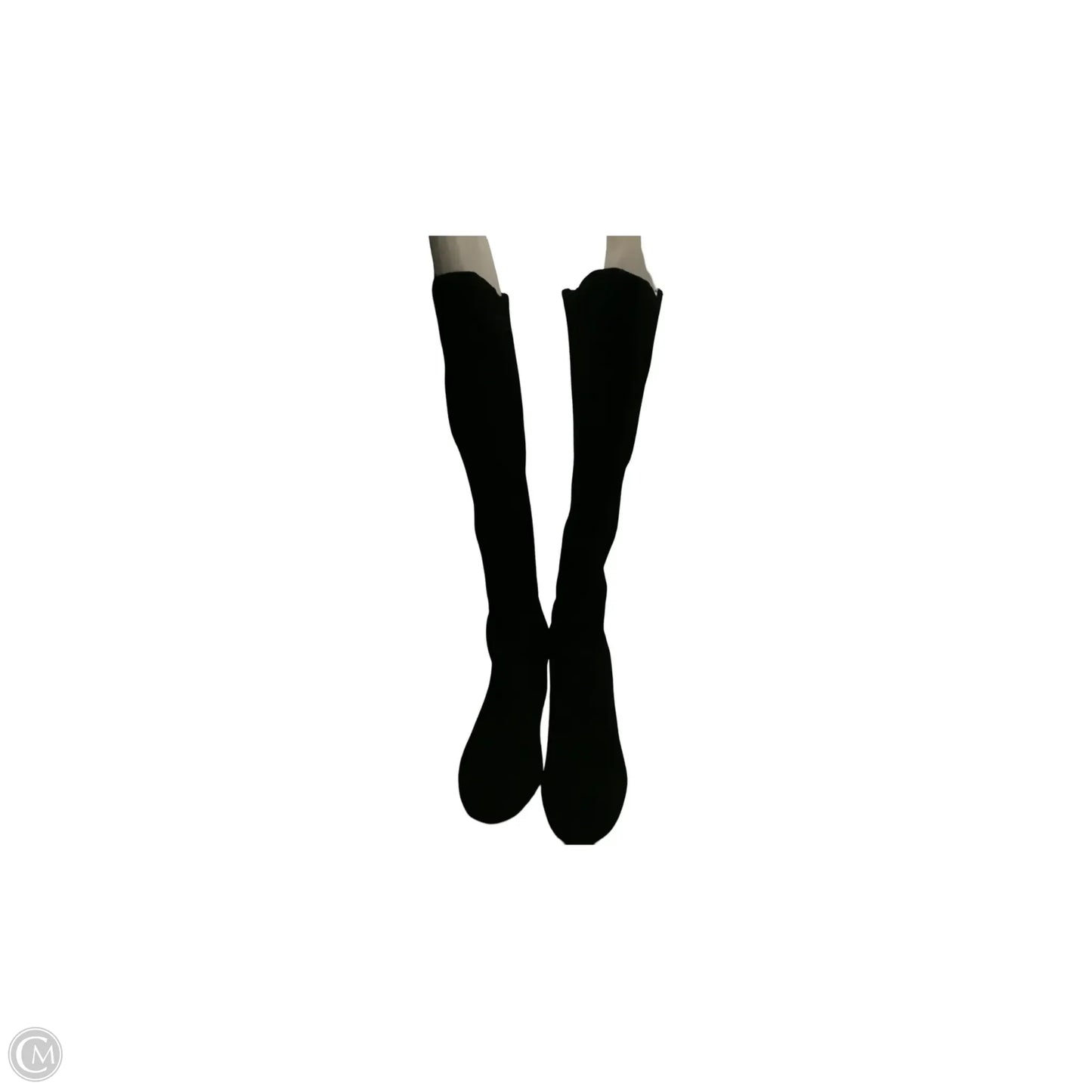 Boots Knee Heels By Splendid In Black, Size: 9.5