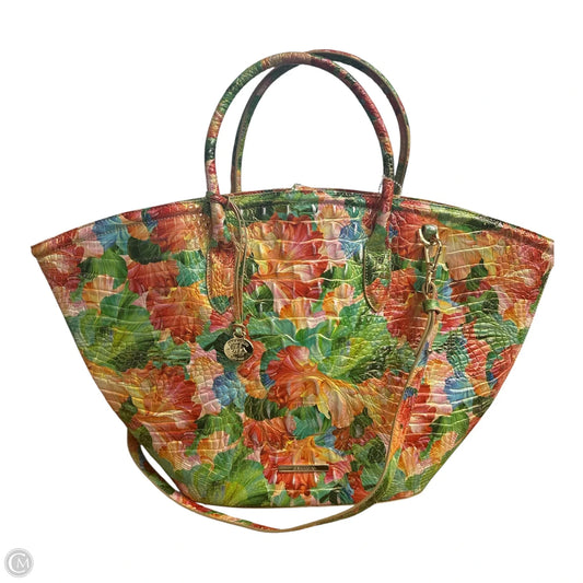 Handbag Designer By Brahmin, Size: Large