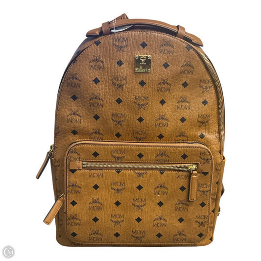 Backpack Luxury Designer By Mcm, Size: Large
