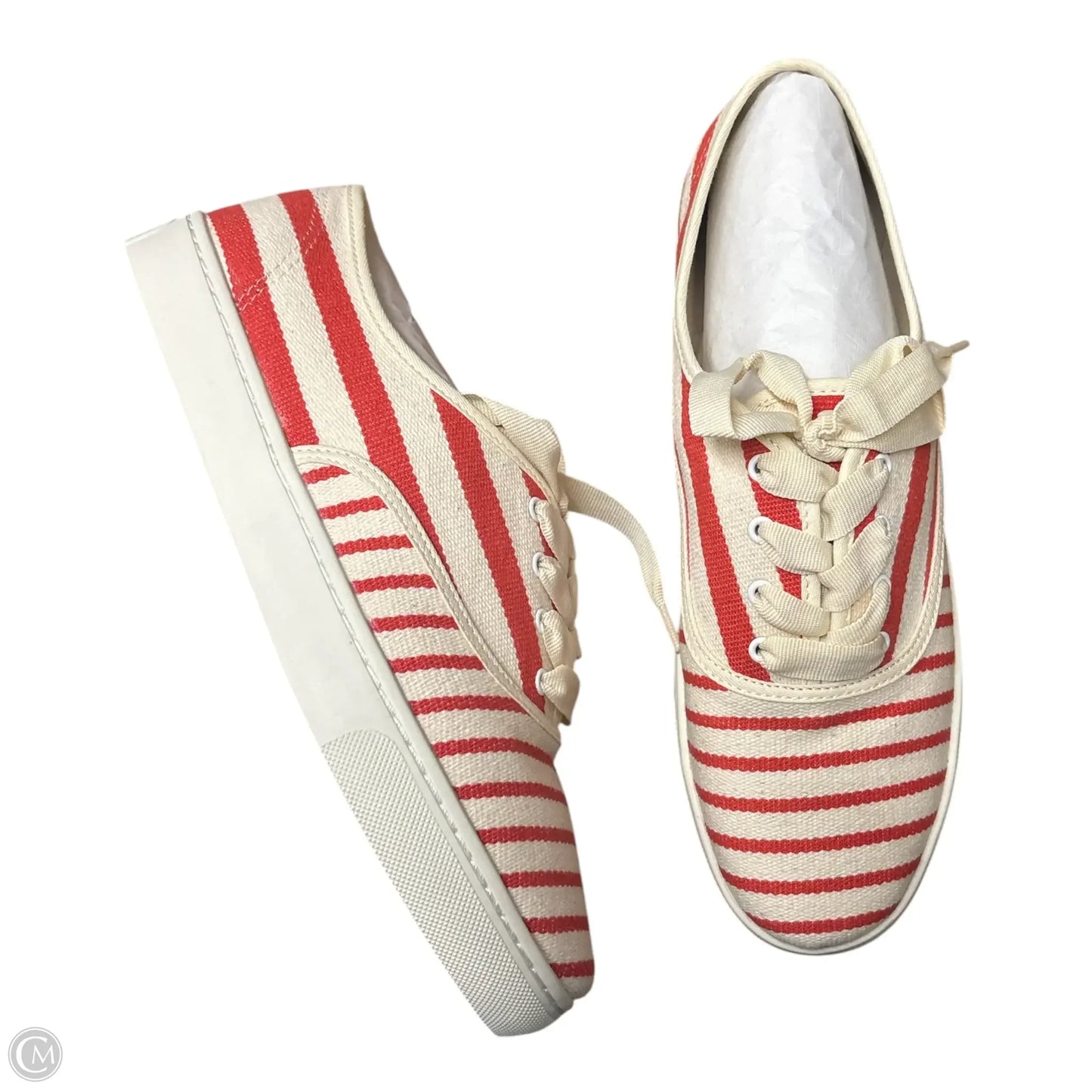 Shoes Sneakers By Clothes Mentor In Red, Size: 9.5